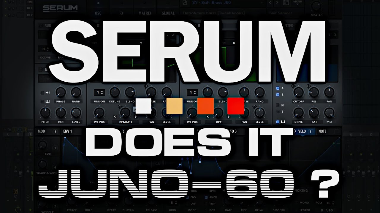 Serum presets. Does it Juno?