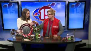 Michaels Craft Store Homemade Holiday Gifts under $10 Interview AM 11-16-14