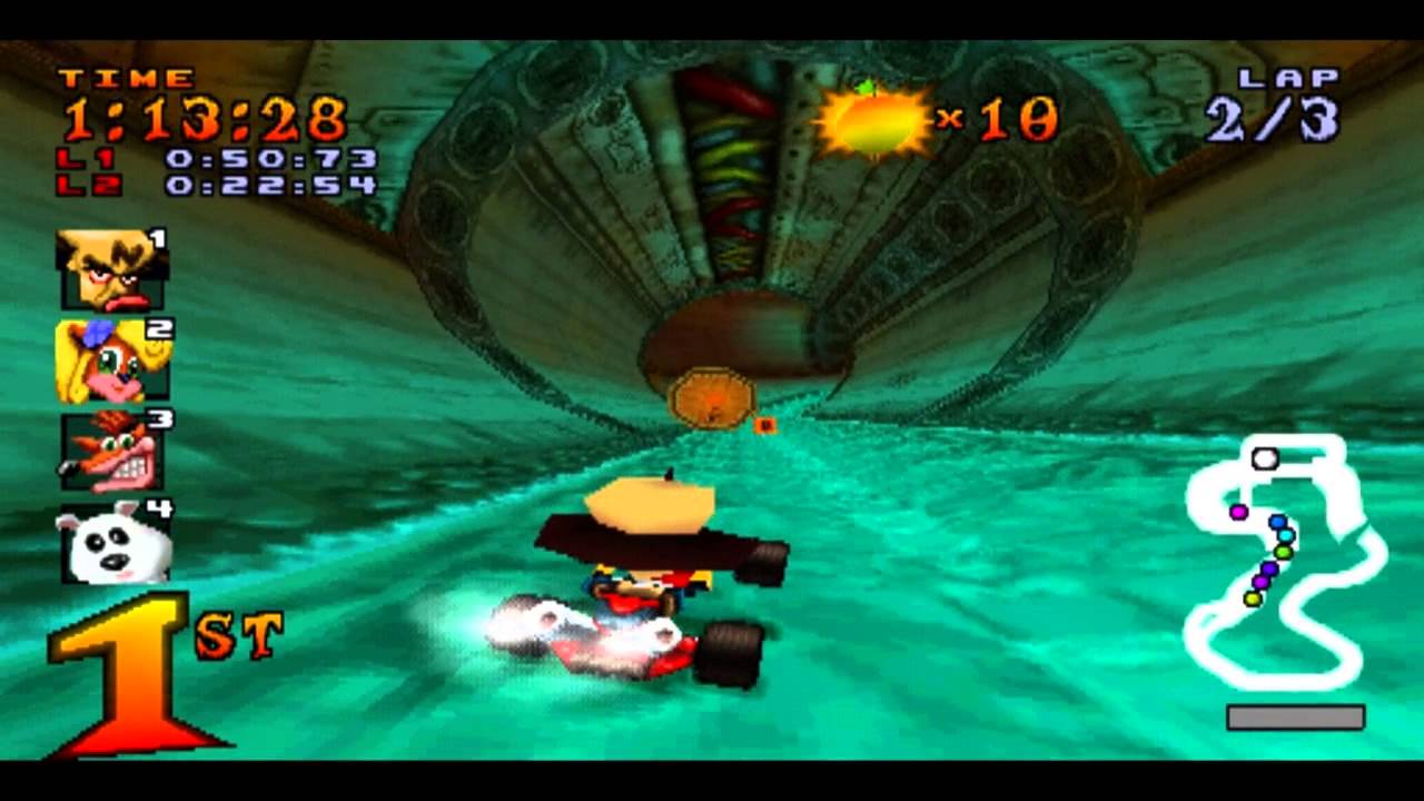 CTR - Dr. Neo Cortex - N.Sanity Beach - Sewer Speedway (Part 4)