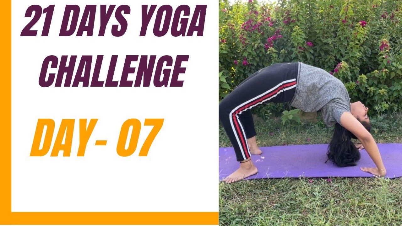 Day 7 - 21 DAYS YOGA CHALLENGE | YOGA FOR BEGINNERS | YOGA AT HOME IN ...
