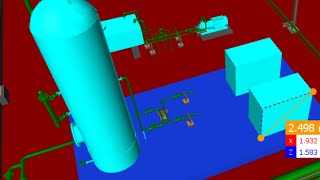 Equipment Foundation Model with Staad.pro