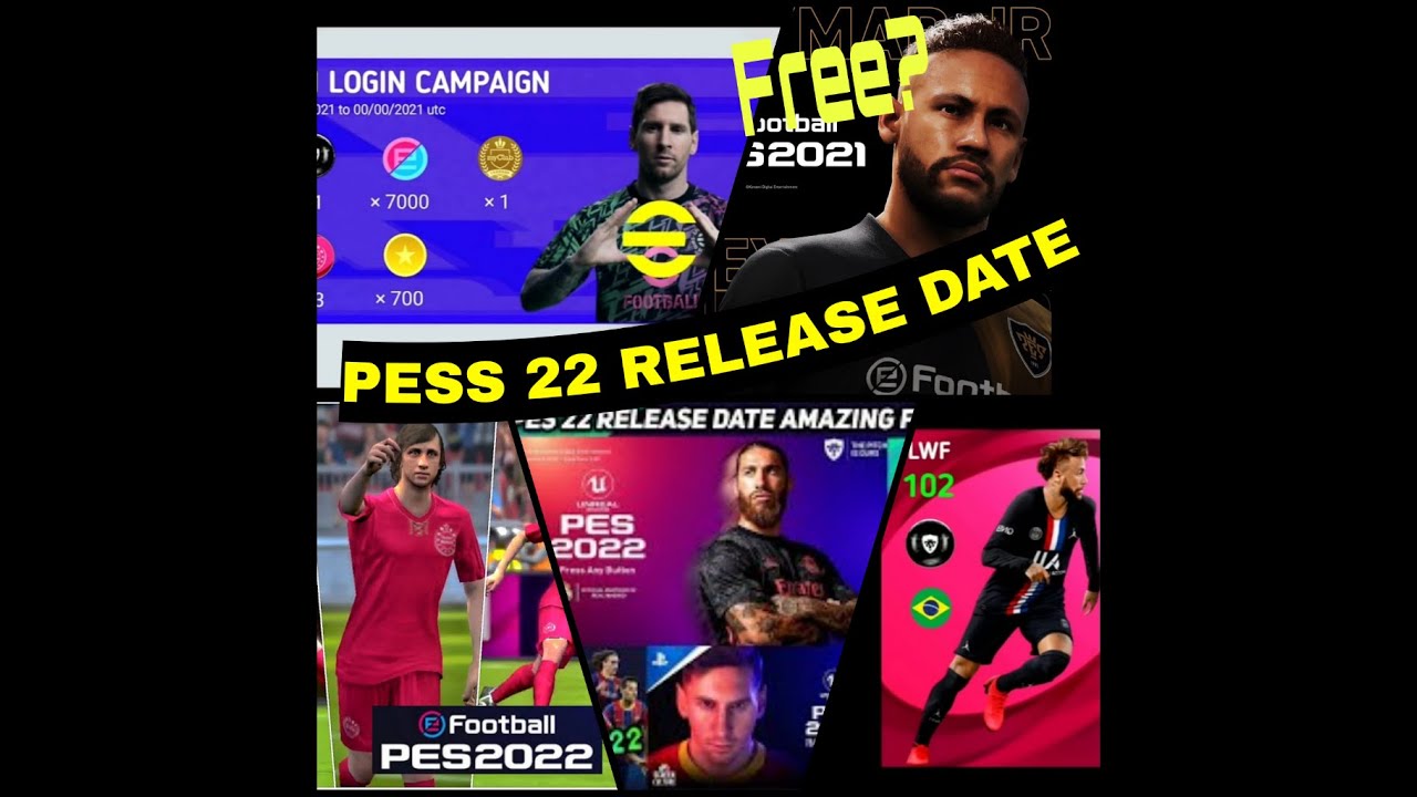 FREE ICONIC NEYMAR | PES 22 RELEASE DATE AND ALL UPDATES |