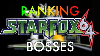 Star Fox 64 Bosses - Tier Ranking