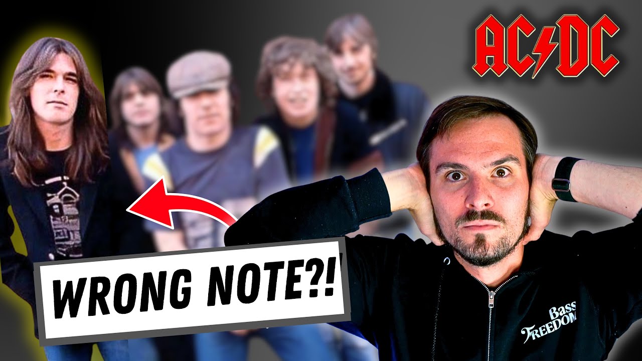 Басист AC/DC сыграл «Back In Black» НЕПРАВИЛЬНО