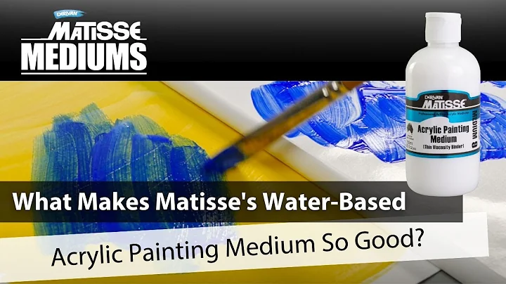 MM9 Matisse Acrylic Painting Medium | Product Profile