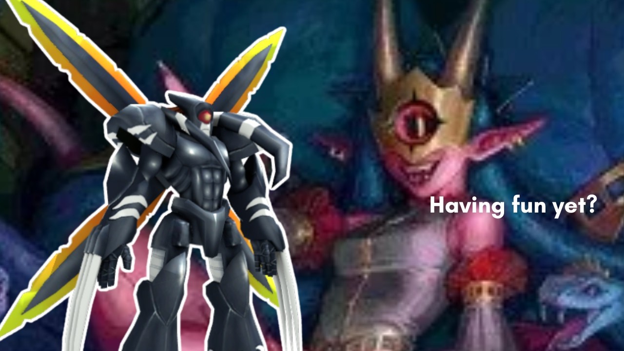BT23 Grandiskuwagamon VS Medusamon