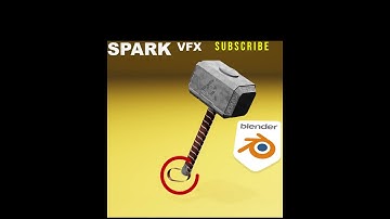 Thor hammer | belt movement | blender #shorts