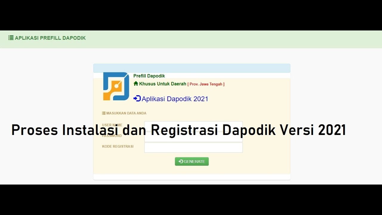 File Prefill Dapodik Paud Versi 2021.C : Rinto Kusmiran Solusi Permasalahan Dapodik Versi 2021 / Cara download file prefill untuk jenjang paud, sd, smp, sma/smk.