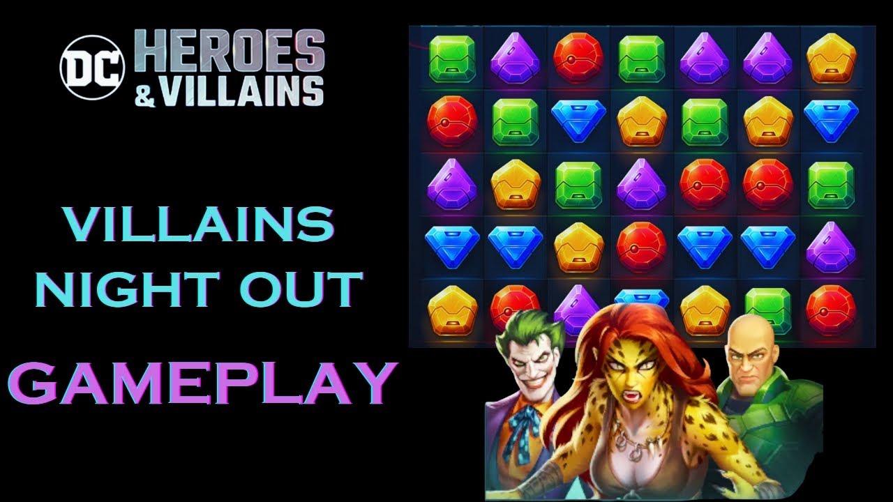 DC Heroes & Villains: No Heroes/Villains Night Out Event Gameplay