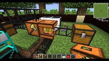 Feed The Beast Machine Tutorial Ep.1 - Forestry Automatic Tree Farm