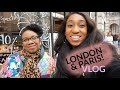 LONDON &amp; PARIS VLOG! | TRAVEL DIARIES + MOTHER DAUGHTER TRIP