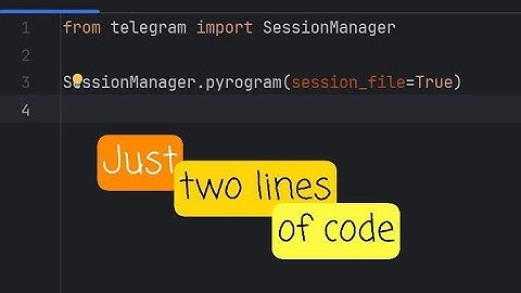 How to Create Telegram Sessions