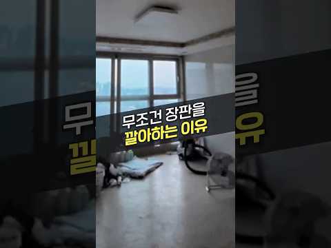 무조건 장판을 깔아야 하는 이유 (마루, 타일, 데코타일, 장판, 에디톤)
