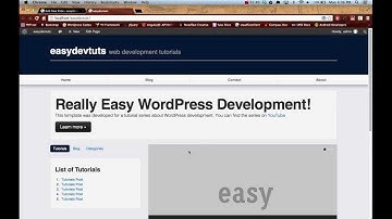 WordPress Development Tutorials 20 - Custom Post Types