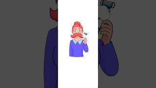 Delete One Part: Level 1 🪒 Help Her Remove the Moustache! (Solution) #Shorts