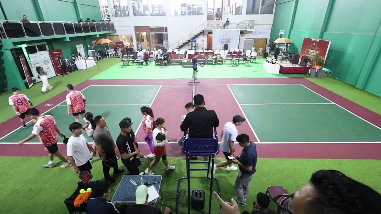 Club Championship Final | Christmas Charity Pickleball Invitation 2025