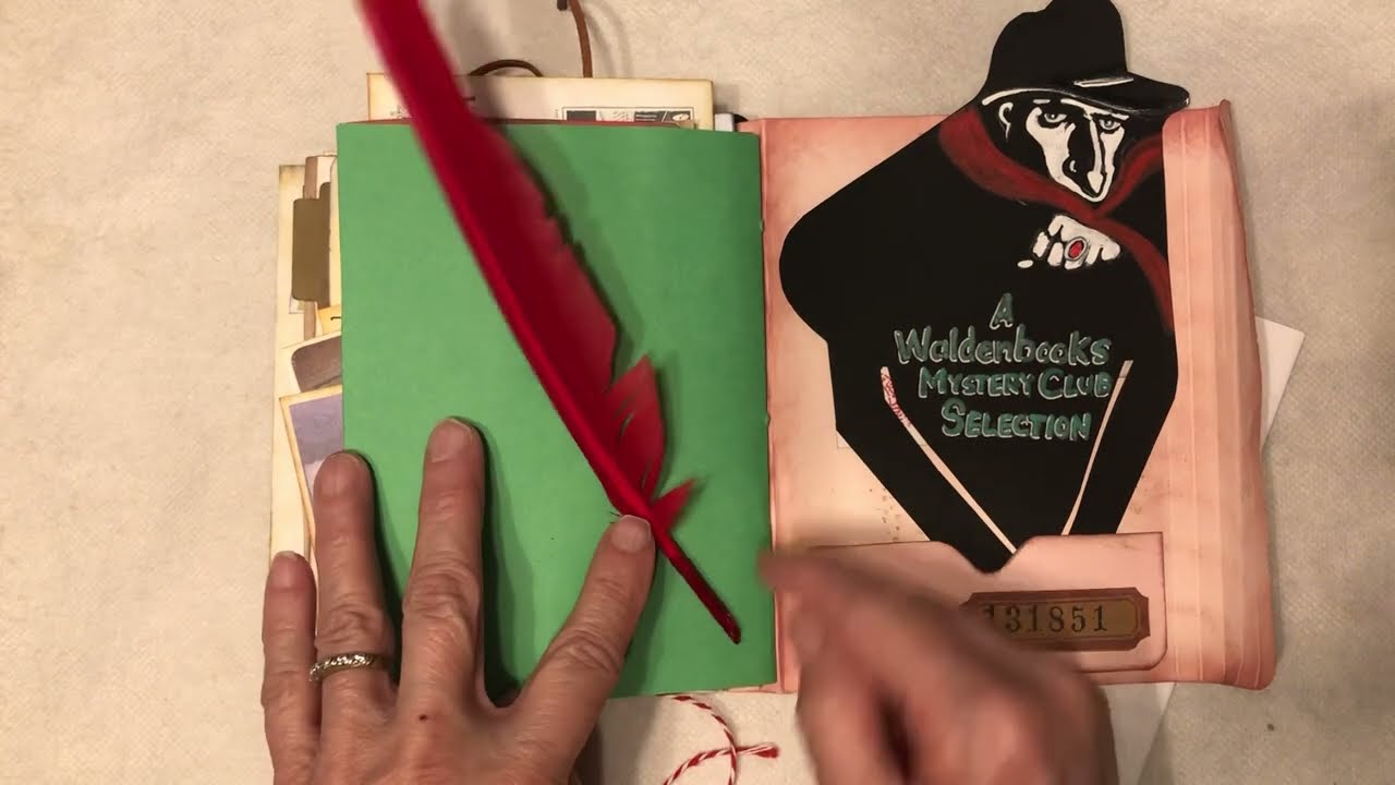 Walter B Gibson themed Junk Journal