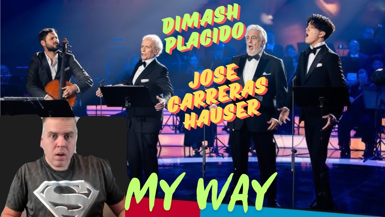 Rap Fan Reacts To Dimash Qudaibergen, Plácido Domingo, José Carreras, HAUSER – My Way (Virtuosos)