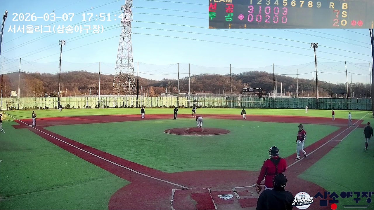 2025.12.27 서서울리그(삼송야구장) Live Stream Baseball Game 사회인 야구