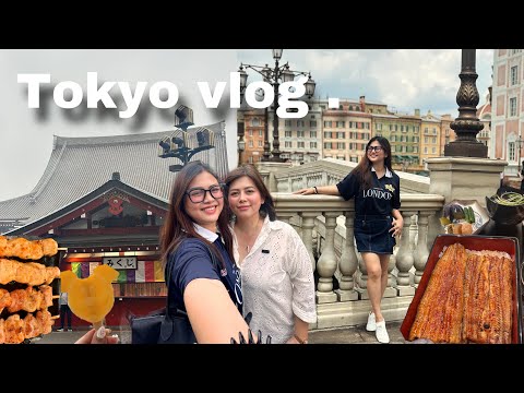 TOKYO VLOG | Went to Tokyo Disneysea + Ate Unagi for the First Time + Last Minute Shopping in Ginza