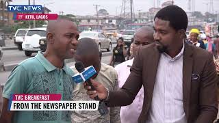 (Watch) How Nigerians React To Newspaper  Headlines On Tuesday