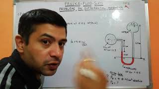 Problems on differential manometer I