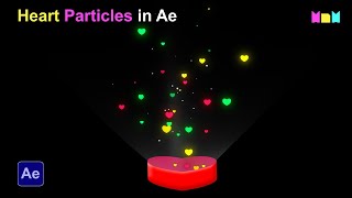 Heart Particles Animation | After Effects Tutorial screenshot 4