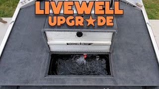 Livewell Upgrade DIY | Adding Recirculation to Bass Tracker Factory Livewell