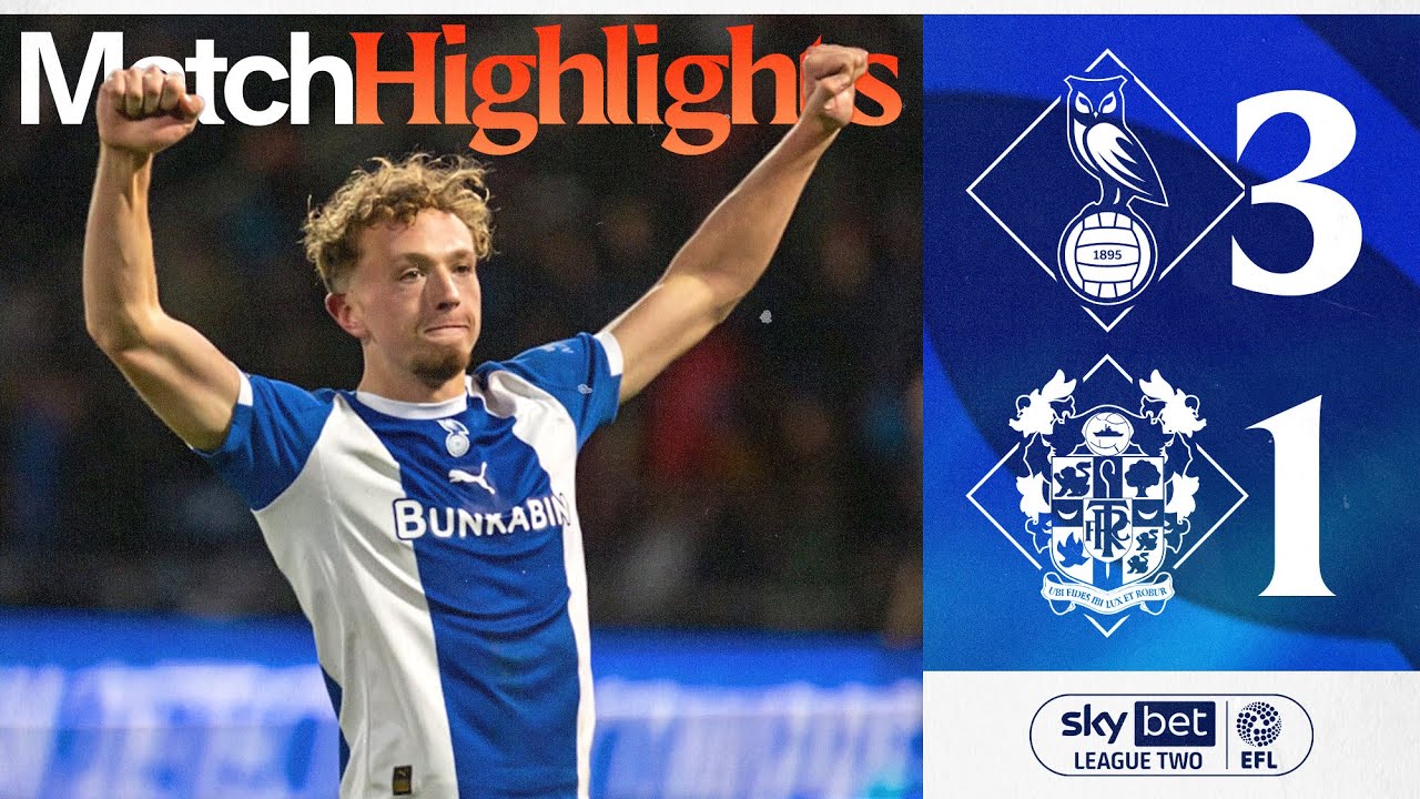 📺 HIGHLIGHTS - Latics 3-1 Tranmere