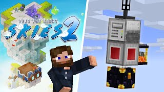 FTB Skies 2 EP12 Mass Storage for Mid/Late Game using SFM (Super Factory Manager)