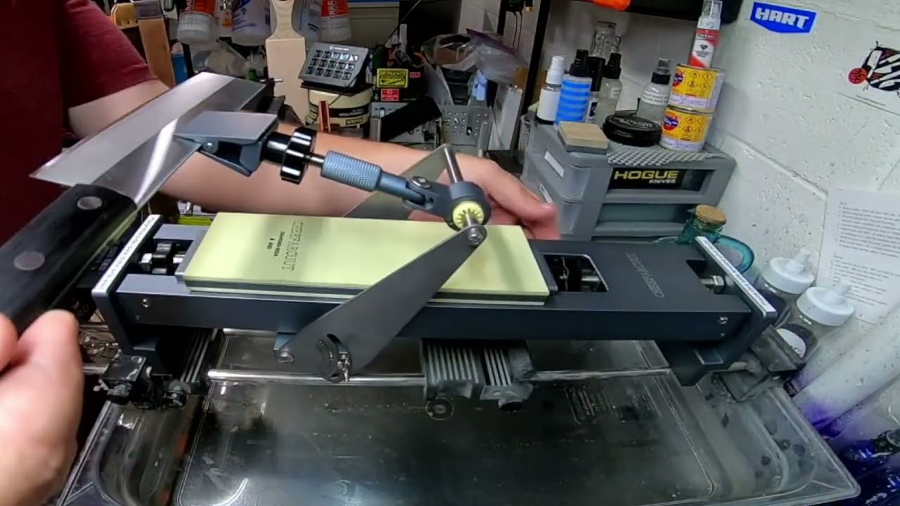 Cheefarcuut Dual Stone 400 / 1000, and a quick intro of their Freehand Assisted sharpener