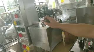 Celebrity Tutorial demo Inline spindle capping machine different bottles capper for Indonesian customer Profile