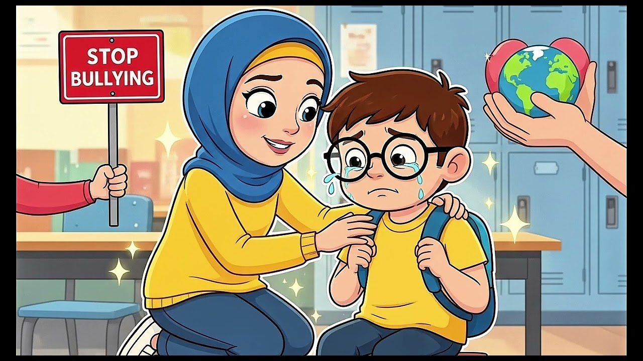A Tale of Islamic Kindness and Friendship for All Humans to Stop Bullying Anyone 
