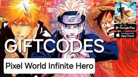 Pixel World : Infinite Hero & All 3 Giftcodes  | 3 Redeem  - How to Redeem Code