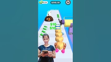 Cake stack  Run Android Cool trending Games Level 05 / #shorts