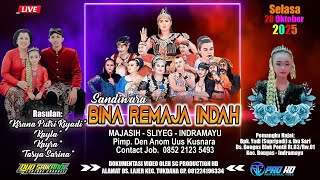 LIVE SANDIWARA BINA REMAJA INDAH | HAJAT BPK. YADI & IBU SARI | BONGAS 28 OKTOBER 2025#SIANG