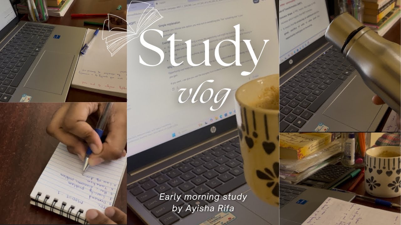 Early morning study session | Exam Preparation - YouTube