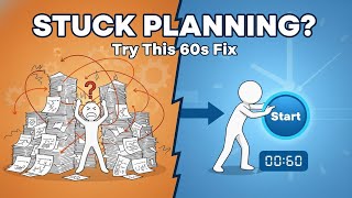 How To Stop Overplanning (With This 60-Second Start Ritual)