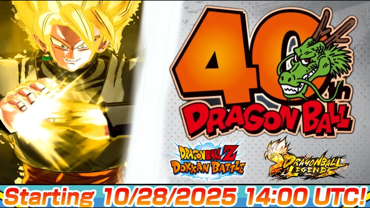 ¡OFICIAL FILTRADA LA DURACIÓN del EVENTO 40 ANIVERSARIO DRAGON BALL! ¿GOKU BLACK SSJ LL? DB Legends