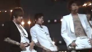 Fancam SS501 Kyu Jong Focus Love Like This Comeback Recording at Inkigayo 091025
