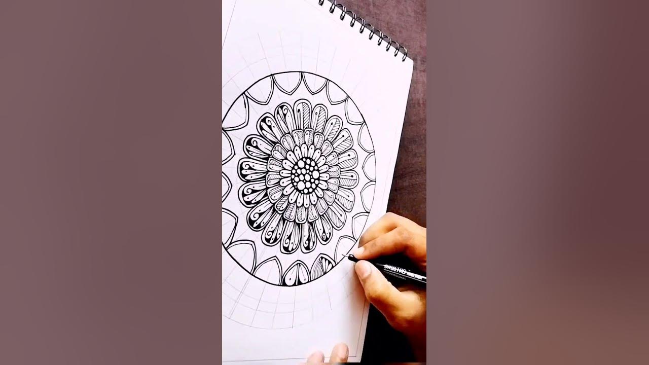 Mandala Art 😍 ️ #shorts #viral #art #love #freefire #trending #funny # ...