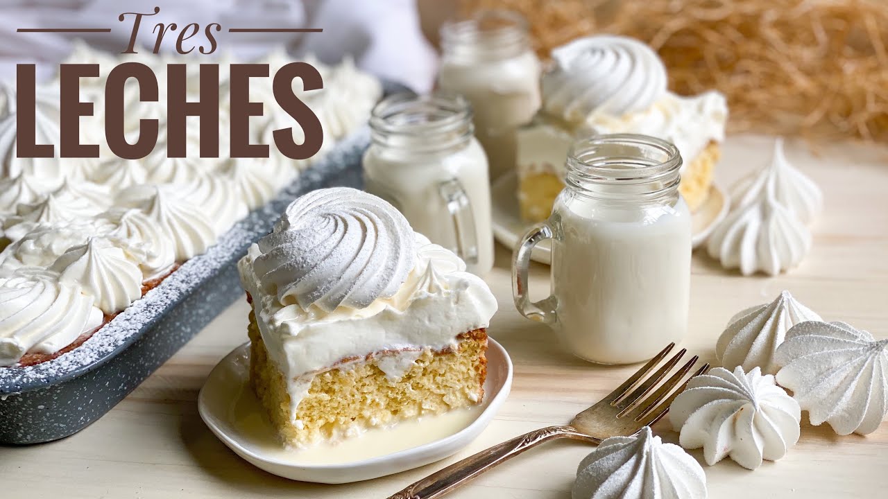 TRES LECHES SÚPER HUMEDO Y JUGOSO
