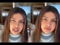 Watch:  Priyanka Chopra gets irritated with constant sound in the background during live chat