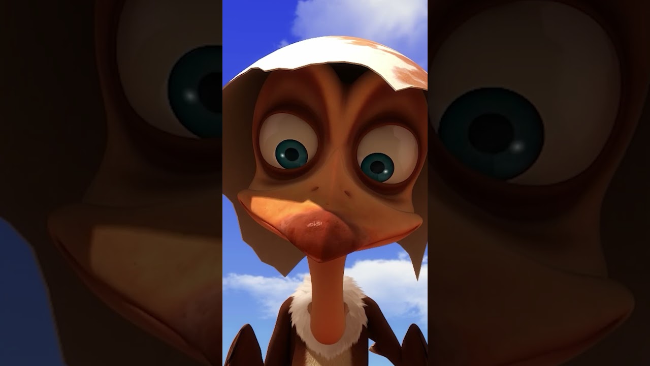 Oscar did NOT Expect the egg to hatch!🥚 #oscarsoasis #kidscartoons