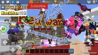Download Lagu 100 Subscribers SpecialJump Hit [Part ll] BedWars BlockManGoBlockyMods MP3