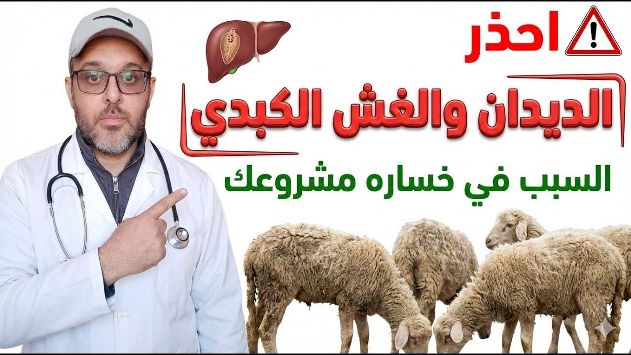 الديدان والغش الكبدي في الأغنام والماعز | السبب الخفي وراء ضعف المناعة والهزال وضعف الإنتاج