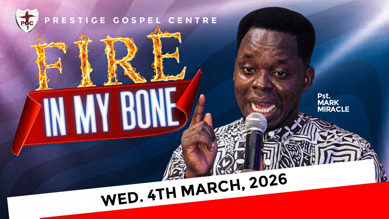 FIRE IN MY BONE - Pst. Mark Miracle