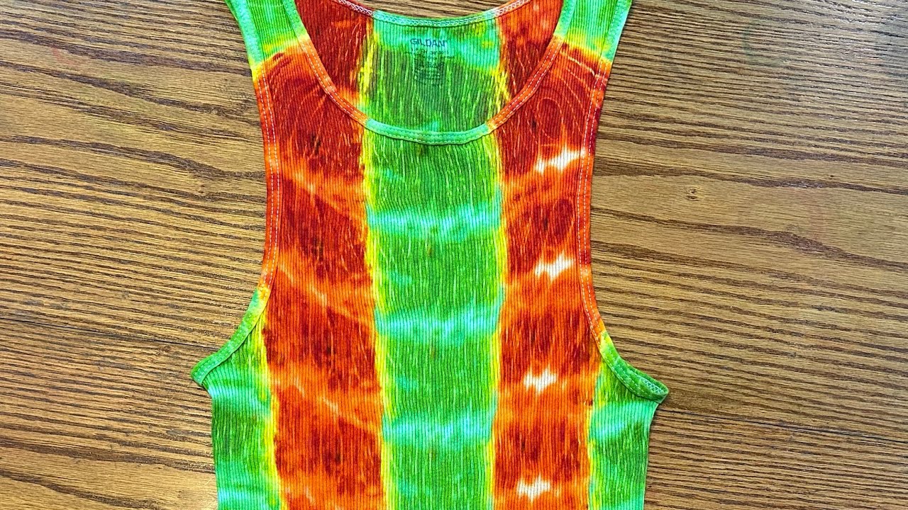 Cosmic Barrel Roll #1: Small Tie Dye Tank Top