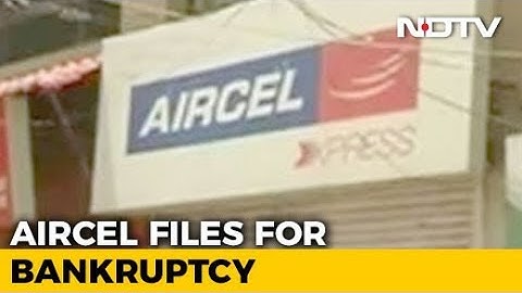 Mobile Operator Aircel Files For Bankruptcy