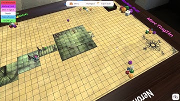Tabletop Simulator - First attempt D&D with friends! - Part 3